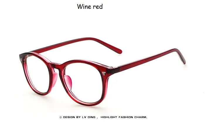 Women Round Eyeglasses Frame