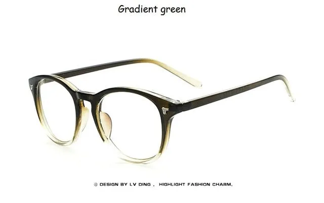 Women Round Eyeglasses Frame